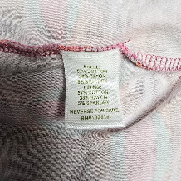 Garnet Hill Maxi Dress Size 6 Sleeveless Crossover Geometric Dots Jersey Womens - Picture 8 of 9